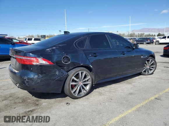 2016 Jaguar XF S with VIN SAJBG4BVXGCY19810, listed as a Copart auction lot 48229075 with 61,253 mi miles and Salvage Title. Bid and sale history available at carsss.com. Image 3.