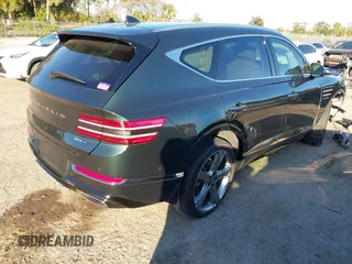 2021 Genesis GV80 with VIN KMUHCESC7MU072310, listed as a IAAI auction lot 41213884 with 18,480 mi miles and . Bid and sale history available at DreamBid. Image 4.