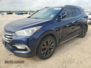 2018 Hyundai Santa Fe Ultimate z VIN 5XYZW4LA0JG505257, wystawiony jako Copart lot #54241335 z przebiegiem 151 099 mil mil oraz Czysty tytuł • Clean title. Historia ofert i sprzedaży dostępna na DreamBid. Obrazek 1.