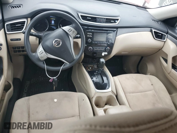 2016 Nissan Rogue S with VIN JN8AT2MT0GW003830, listed as a Copart auction lot 50903195 with 124,360 mi miles and Salvage Title. Bid and sale history available at carsss.com. Image 8.
