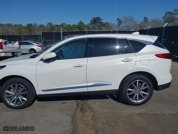 2023 Acura RDX w/Technology Package with VIN 5J8TC1H59PL000180, listed as a IAAI auction lot 41768187 with 23,980 mi miles. Bid and sale history available at carsss.com. Image 14.