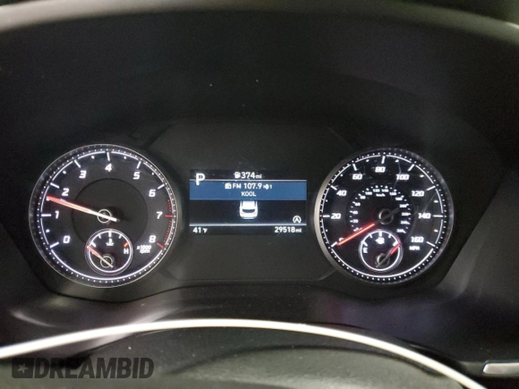 2022 Hyundai Santa Fe SE with VIN 5NMS1DAJ8NH411867, listed as a Copart auction lot 82847474 with 29,518 mi miles and Salvage Title. Bid and sale history available at DreamBid. Image 9.