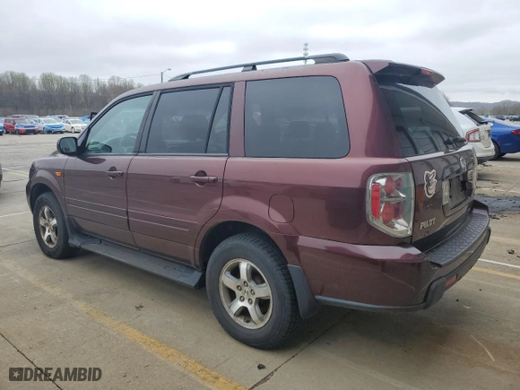 2008 Honda Pilot EX-L with VIN 5FNYF18798B002187, listed as a Copart auction lot 51062765 with 217,535 mi miles and Clean Title. Bid and sale history available at carsss.com. Image 2.