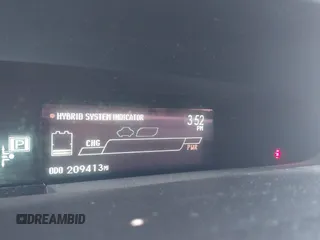 2013 Toyota Prius One with VIN JTDKN3DU2D0356030, listed as a IAAI auction lot 42106224 with 209,413 mi miles. Bid and sale history available at carsss.com. Image 7.