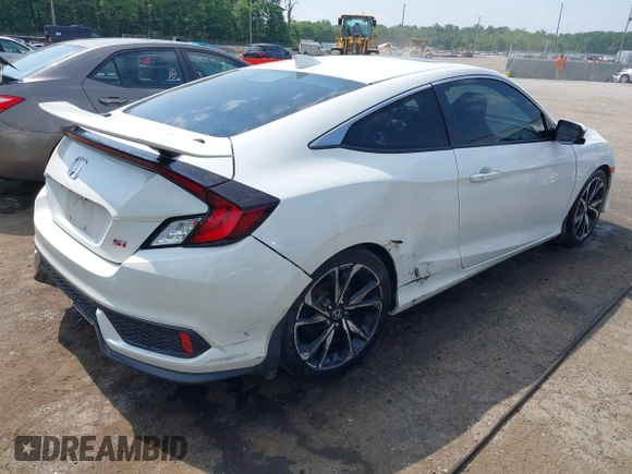 2018 Honda Civic Si z VIN 2HGFC3A54JH755941, wystawiony jako IAAI lot #42269677 z przebiegiem 99 627 mil mil oraz . Historia ofert i sprzedaży dostępna na DreamBid. Obrazek 4.