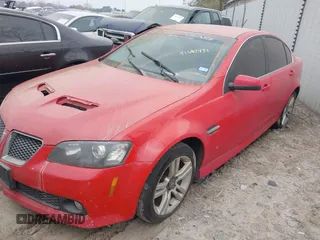 2008 Pontiac G8 with VIN 6G2ER57778L122786, listed as a IAAI auction lot 41682431 with 169,720 mi miles. Bid and sale history available at carsss.com. Image 2.