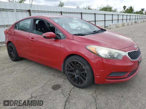 2014 Kia Forte LX with VIN KNAFX4A6XE5080348, listed as a Copart auction lot 47750315 with 84,822 mi miles and Clean Title. Bid and sale history available at carsss.com. Image 4.