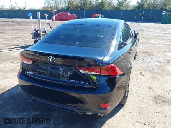 2019 Lexus IS 300 with VIN JTHC81D27K5035534, listed as a IAAI auction lot 41732472 with 70,089 mi miles and . Bid and sale history available at DreamBid. Image 4.