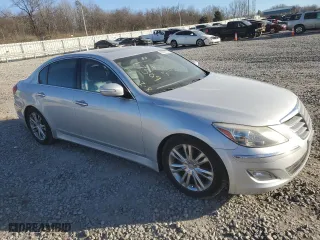 2014 Hyundai Genesis 3.8L with VIN KMHGC4DD4EU264974, listed as a Copart auction lot 89399785 with 154,230 mi miles and Salvage Title. Bid and sale history available at carsss.com. Image 4.
