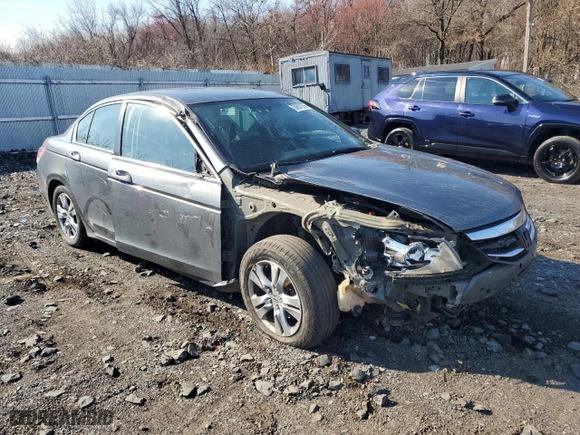 2011 Honda Accord Sdn LX-P with VIN 1HGCP2F44BA154644, listed as a Copart auction lot 50657575 with 114,161 mi miles and Salvage Title. Bid and sale history available at carsss.com. Image 4.