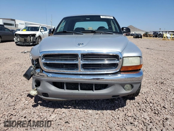 2004 Dodge Dakota SLT with VIN 1D7HL48N94S717644, listed as a Copart auction lot 71394124 with 155,892 mi miles and Salvage Title. Bid and sale history available at carsss.com. Image 5.