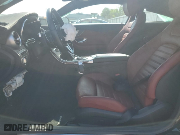 2023 Mercedes-Benz C 300 with VIN W1KWJ8DB8PG126048, listed as a Copart auction lot 60347215 with 46,304 mi miles and Salvage title. Bid and sale history available at DreamBid. Image 7.