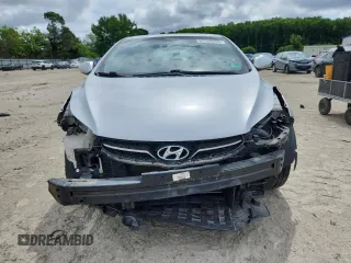 2012 Hyundai Elantra Limited with VIN KMHDH4AE7CU448322, listed as a Copart auction lot 62540055 with 122,623 mi miles and Salvage title. Bid and sale history available at DreamBid. Image 5.
