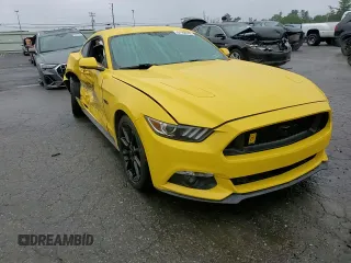 2016 Ford Mustang GT with VIN 1FA6P8CF9G5214847, listed as a Copart auction lot 61108705 with 54,137 mi miles and Salvage title. Bid and sale history available at DreamBid. Image 13.