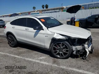 2019 Mercedes-Benz GLC with VIN WDC0J6EB9KF617563, listed as a Copart auction lot 52665394 with 69,419 mi miles and Salvage Title. Bid and sale history available at carsss.com. Image 4.