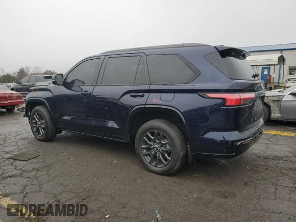 2023 Toyota Sequoia SR5 with VIN 7SVAAABA6PX010567, listed as a Copart auction lot 82622074 with 0 mi miles and Salvage Title. Bid and sale history available at carsss.com. Image 2.