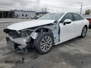 2023 Toyota Mirai XLE with VIN JTDAAAAA3PA009584, listed as a Copart auction lot 45239715 with 20,955 mi miles and Salvage Title. Bid and sale history available at carsss.com. Image 1.