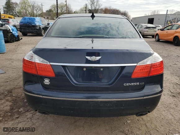 2010 Hyundai Genesis with VIN KMHGC4DF8AU095313, listed as a Copart auction lot 52631925 with 148,465 mi miles and Clean Title. Bid and sale history available at carsss.com. Image 6.