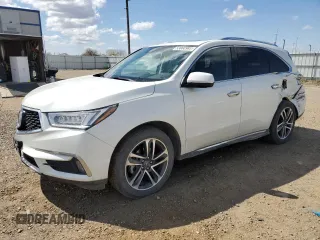 2017 Acura MDX Advance with VIN 5FRYD4H85HB004355, listed as a Copart auction lot 53860985 with 68,241 mi miles and Salvage title. Bid and sale history available at DreamBid. Image 1.
