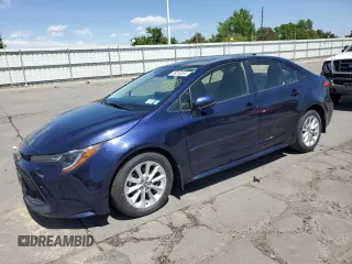 2021 Toyota Corolla LE with VIN JTDVPMAE9MJ121337, listed as a Copart auction lot 56254894 with 11,976 mi miles and Salvage Title. Bid and sale history available at DreamBid. Image 1.