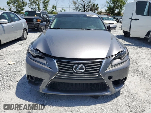 2015 Lexus IS 350 with VIN JTHBE1D22F5018828, listed as a Copart auction lot 57232955 with 139,766 mi miles and Salvage title. Bid and sale history available at DreamBid. Image 5.