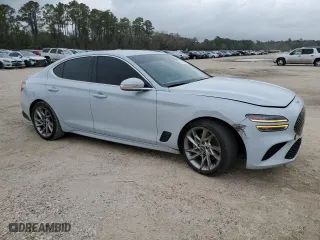 2022 Genesis G70 2.0T with VIN KMTG34TA7NU089861, listed as a Copart auction lot 42073974 with 46,215 mi miles. Bid and sale history available at carsss.com. Image 4.