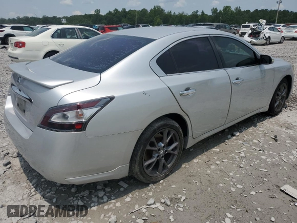2012 Nissan Maxima S with VIN 1N4AA5AP0CC824440, listed as a Copart auction lot 58383195 with 159,689 mi miles and Salvage title. Bid and sale history available at DreamBid. Image 3.