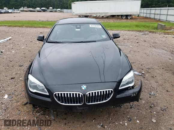 2017 BMW 6 Series 640i xDrive with VIN WBA6D2C58HGT66290, listed as a Copart auction lot 65738404 with 105,783 mi miles and Salvage Title. Bid and sale history available at carsss.com. Image 5.