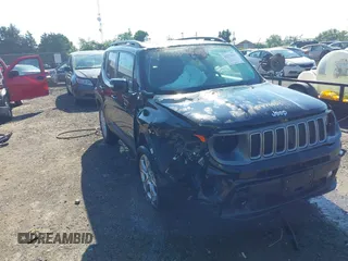 2022 Jeep Renegade Limited with VIN ZACNJDD11NPN71962, listed as a IAAI auction lot 42374425 with 40,223 mi miles and . Bid and sale history available at DreamBid. Image 6.