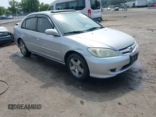 2004 Honda Civic EX z VIN 2HGES26824H537402, wystawiony jako IAAI lot #42384833 z przebiegiem 221 847 mil mil oraz . Historia ofert i sprzedaży dostępna na DreamBid. Obrazek 1.