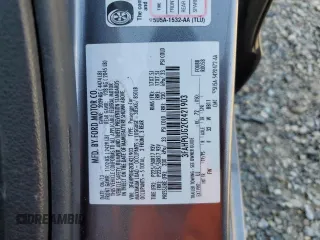 2012 Ford Fusion SEL with VIN 3FAHP0JG2CR421903, listed as a Copart auction lot 54992505 with 201,518 mi miles and Salvage Title. Bid and sale history available at carsss.com. Image 12.