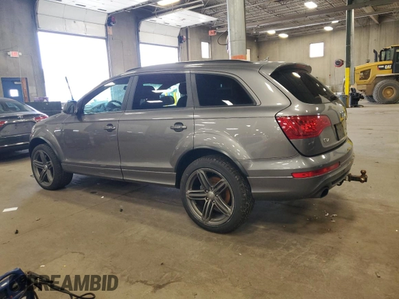 2014 Audi Q7 S line Prestige z VIN WA1DGAFE5ED006084, wystawiony jako Copart lot #60742295 z przebiegiem 176 473 mil mil oraz Czysty tytuł • Clean title. Historia ofert i sprzedaży dostępna na DreamBid. Obrazek 2.