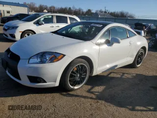 2012 Mitsubishi Eclipse GS with VIN 4A31K5DF0CE008162, listed as a Copart auction lot 46692145 with 71,014 mi miles and Salvage Title. Bid and sale history available at carsss.com. Image 1.