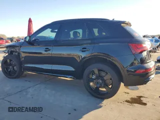 2023 Audi Q5 S line Premium Plus with VIN WA1EABFY0P2092988, listed as a Copart auction lot 41808045 with 30,750 mi miles and Salvage Title. Bid and sale history available at DreamBid. Image 2.