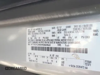 2017 Ford Transit Cargo with VIN 1FTYE1CM0HKB43622, listed as a IAAI auction lot 42670548 with 202,530 mi miles and . Bid and sale history available at DreamBid. Image 40.