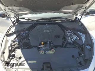 2019 Infiniti Q50 RED SPORT 400 with VIN JN1FV7AP5KM760097, listed as a Copart auction lot 49042405 with 21,056 mi miles and Non Repairable. Bid and sale history available at carsss.com. Image 11.