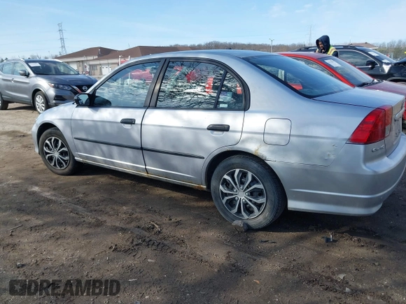 2004 Honda Civic VP with VIN 1HGES16314L009318, listed as a IAAI auction lot 41772317 with 190,822 mi miles. Bid and sale history available at carsss.com. Image 3.