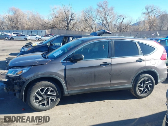 2016 Honda CR-V SE with VIN 5J6RM4H40GL118420, listed as a IAAI auction lot 41879744 with 105,792 mi miles and . Bid and sale history available at carsss.com. Image 15.