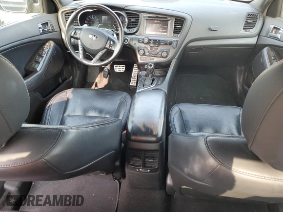2013 Kia Optima SX with VIN 5XXGR4A64DG110956, listed as a Copart auction lot 60303665 with 164,780 mi miles and Clean title. Bid and sale history available at DreamBid. Image 8.