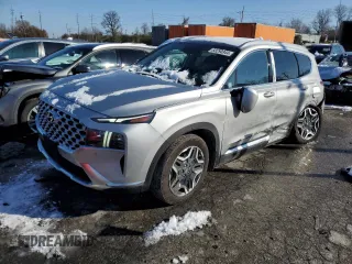 2022 Hyundai Santa Fe Hybrid Limited with VIN KM8S5DA11NU043234, listed as a Copart auction lot 83294944 with 35,405 mi miles and Salvage Title. Bid and sale history available at carsss.com. Image 1.