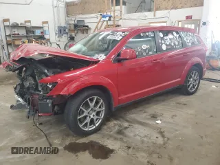 2016 Dodge Journey R/T with VIN 3C4PDCEG1GT172173, listed as a Copart auction lot 59666825 with 152,700 mi miles and Salvage title. Bid and sale history available at DreamBid. Image 1.