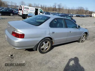 2002 Acura TL with VIN 19UUA56602A057546, listed as a Copart auction lot 53040015 with 151,957 mi miles and Clean Title. Bid and sale history available at carsss.com. Image 3.