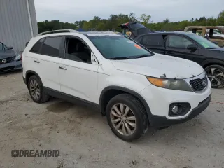 2011 Kia Sorento EX with VIN 5XYKU4A24BG074894, listed as a Copart auction lot 51018355 with 0 mi miles and Clean Title. Bid and sale history available at carsss.com. Image 4.