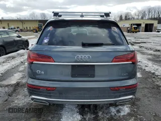 2023 Audi Q5 S line Premium with VIN WA1GAAFY3P2041102, listed as a Copart auction lot 45339405 with 0 mi miles and Salvage Title. Bid and sale history available at carsss.com. Image 6.