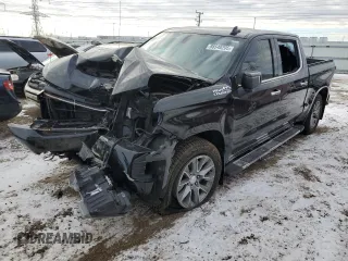 2020 Chevrolet Silverado 1500 High Country with VIN 3GCUYHED5LG375077, listed as a Copart auction lot 88548205 with 62,938 mi miles and Salvage Title. Bid and sale history available at carsss.com. Image 1.