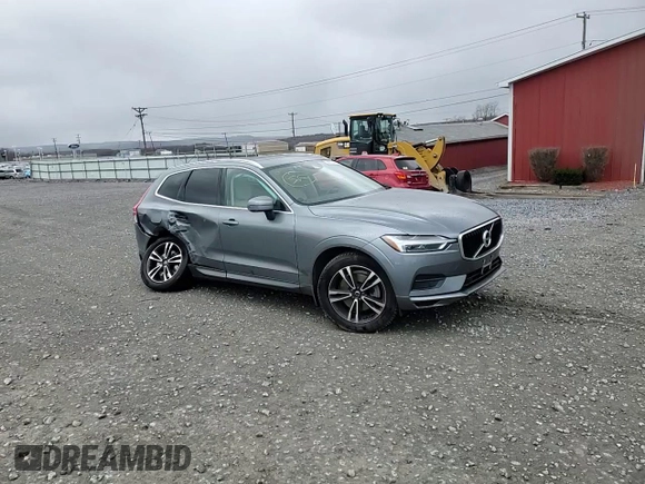 2020 Volvo XC60 Momentum with VIN YV4A22RK7L1410661, listed as a Copart auction lot 53237445 with 57,819 mi miles and Salvage title. Bid and sale history available at DreamBid. Image 14.