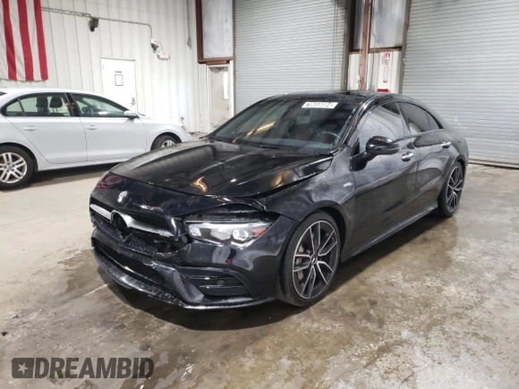 2020 Mercedes-Benz CLA with VIN W1K5J5BB2LN088206, listed as a Copart auction lot 70655084 with 40,309 mi miles and Clean Title. Bid and sale history available at carsss.com. Image 1.