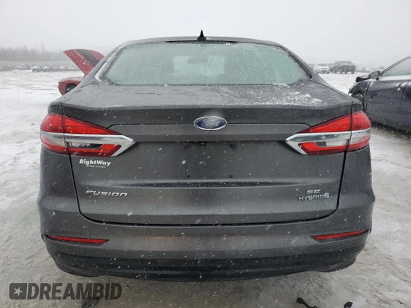 2019 Ford Fusion SE with VIN 3FA6P0LU9KR145955, listed as a Copart auction lot 44626085 with 166,021 mi miles and Clean Title. Bid and sale history available at carsss.com. Image 6.