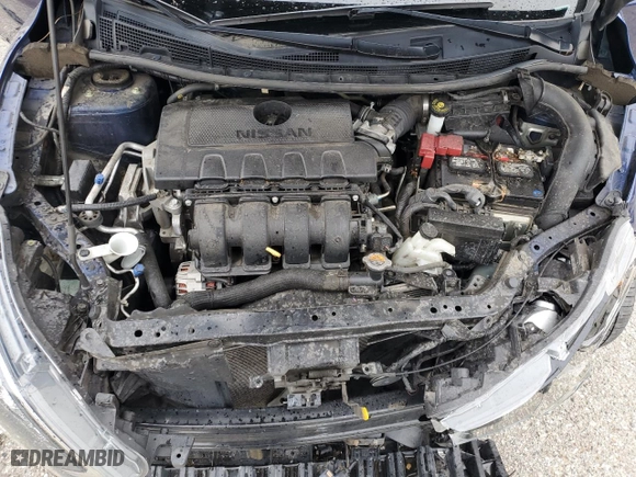 2019 Nissan Sentra S with VIN 3N1AB7AP4KY397467, listed as a Copart auction lot 48170405 with 81,391 mi miles and Salvage Title. Bid and sale history available at carsss.com. Image 13.