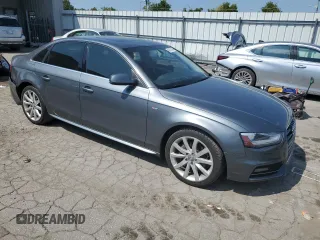 2014 Audi A4 Premium with VIN WAUDFAFL5EN029993, listed as a Copart auction lot 69077094 with 134,590 mi miles and Salvage title. Bid and sale history available at DreamBid. Image 4.